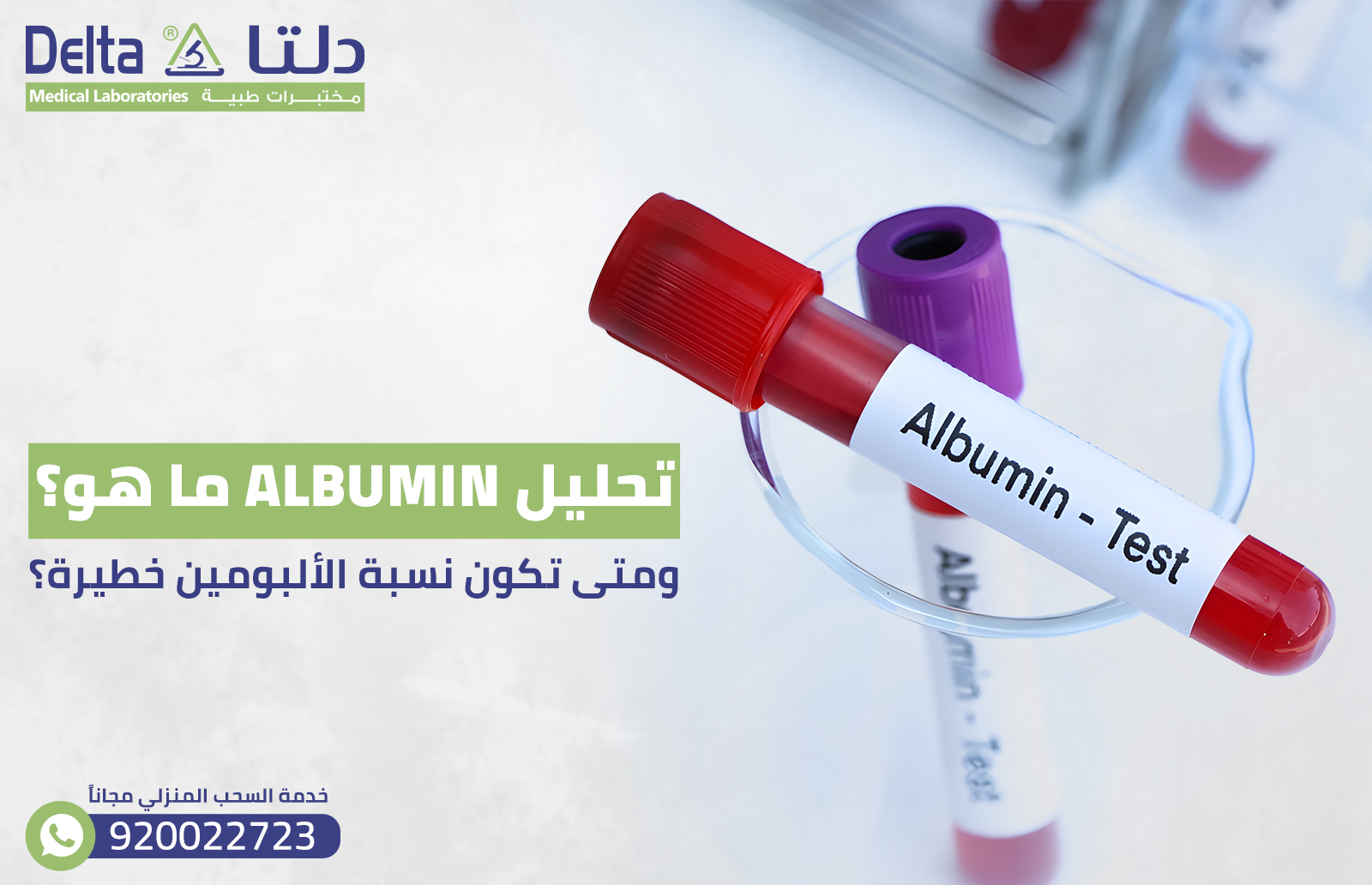 ما هو تحليل albumin ؟ ومتى تكون نسبة الألبومين خطيرة؟