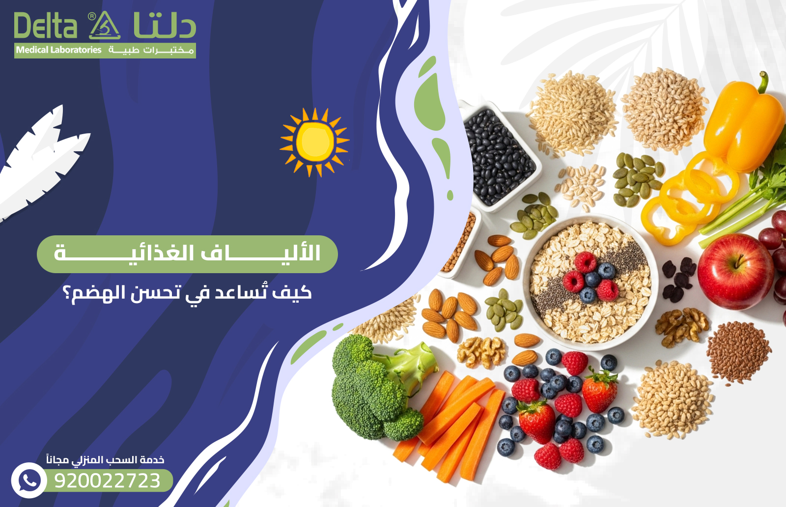 الألياف الغذائية